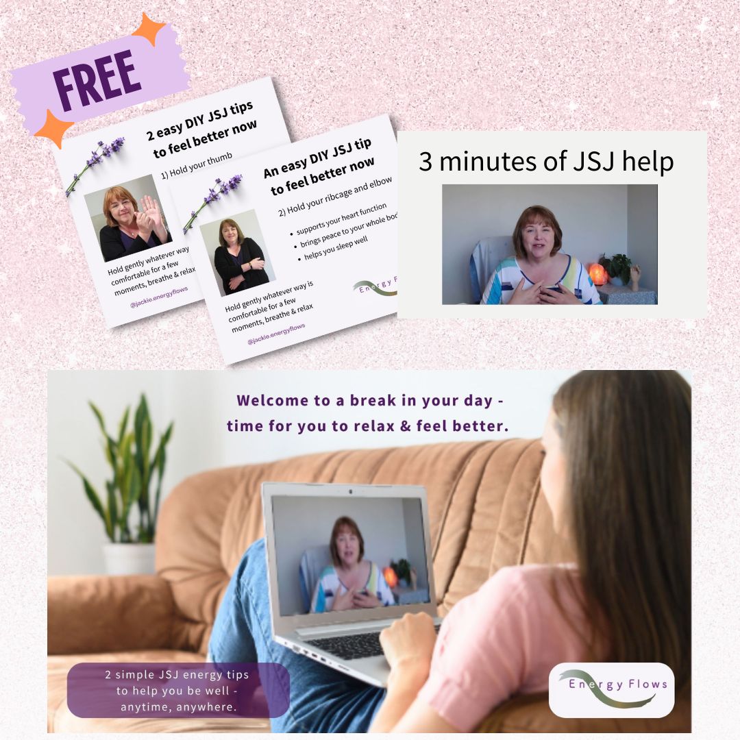 3 minutes of JSJ Help - Energy Flows with Jackie McGloughlin - freebie
